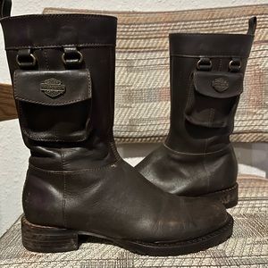 Vintage Harley Davidson boots